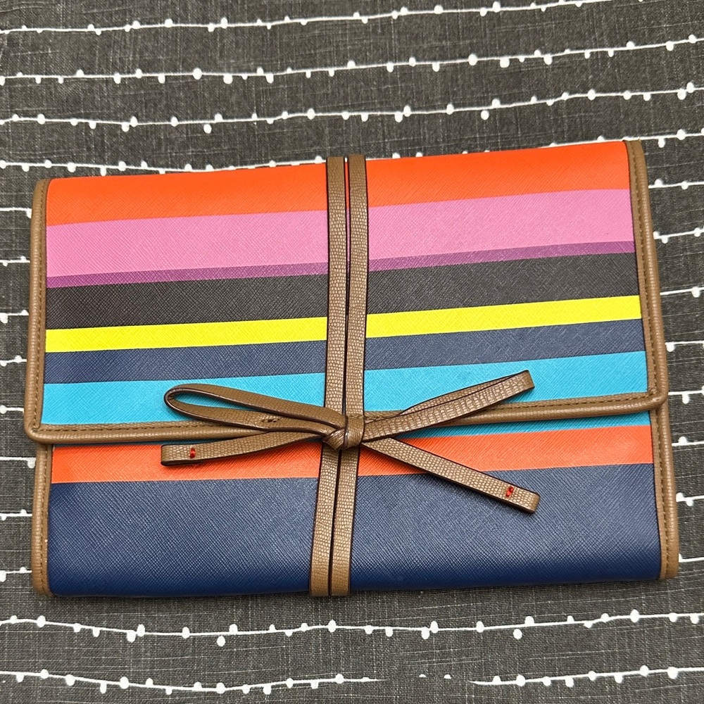 New Stella and Dot Multicoloured Jewelry Travel Organizer.